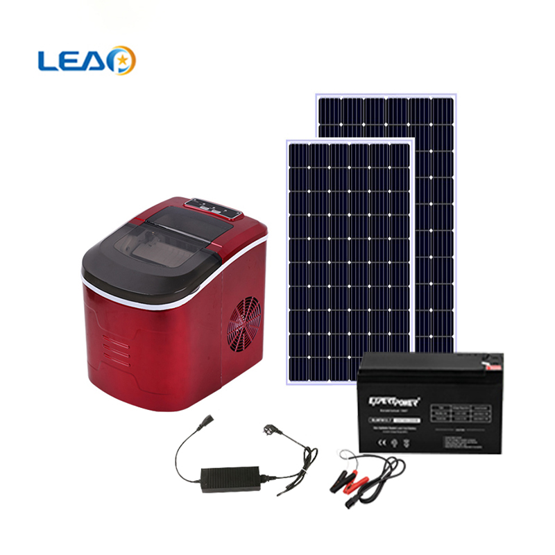 Refroidisseur d'air à courant continu pour machine à glaçons solaire